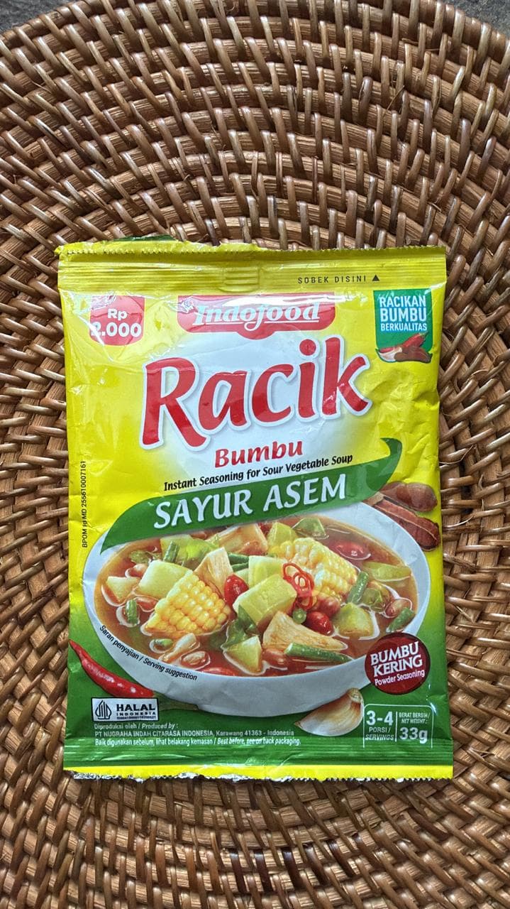 RACIK SAYUR ASEM