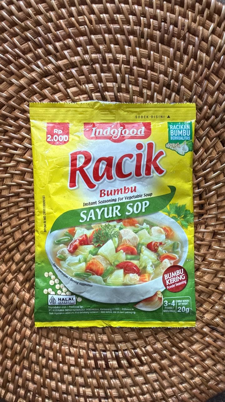 RACIK SAYUR SOP